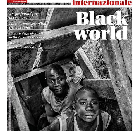 Il n. 1 di Solidarietà internazionale, Copertina: Black world, il mondo oscuro dell’estrazione illegale di minerali