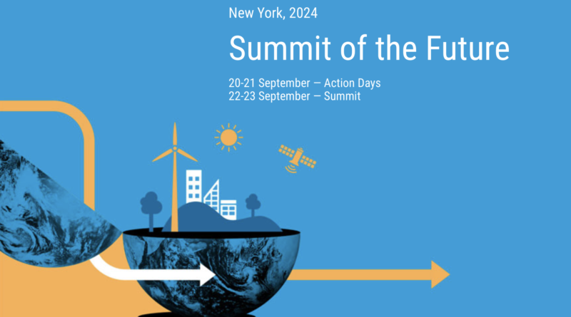 New York (Nazioni Unite), 22-23 settembre 2024 – “Verso il Summit del Futuro”