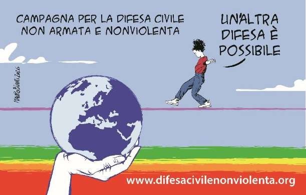 “Un’ altra difesa è possibile”: accelera la raccolta verso l’obiettivo delle 50.000 firme necessarie per il deposito del testo di legge